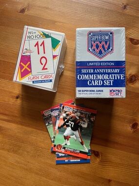 Bundle Football NFL TCG Sports Super Bowl XXV